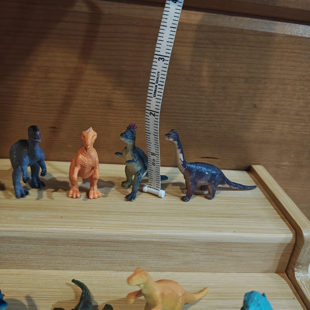15 Piece Dinosaur 2" Vintage? [Quarter Machine?]‎ Cake Topper Bundle - Picture 5 of 5